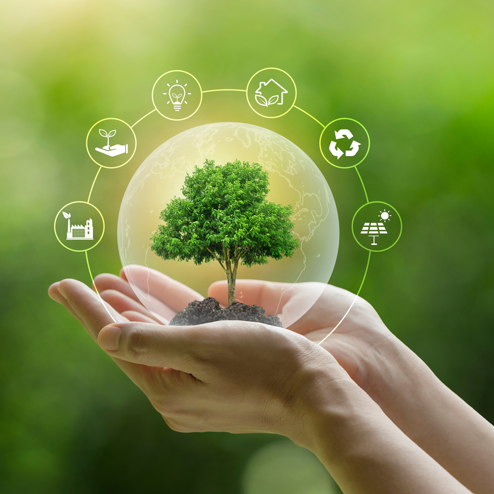 <p>Our commitment to<br/>sustainability</p>